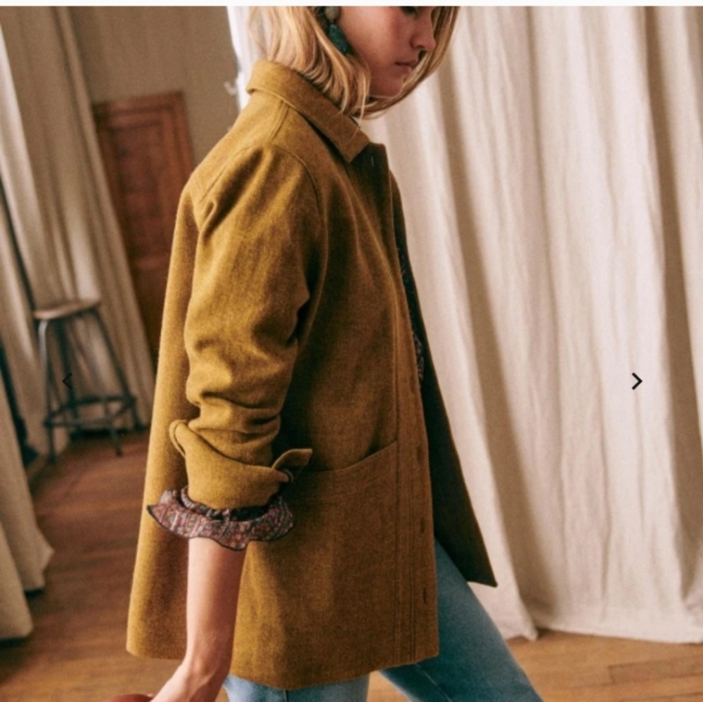 Sezane Wool Will Jacket
